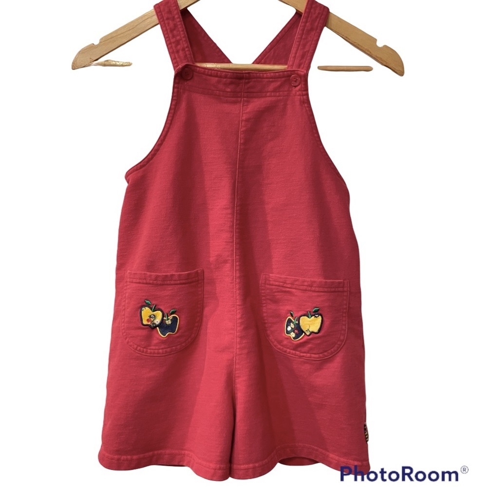 Vintage Gymboree Girl’s Red Apple Cotton Jumper Size XXL 6- 7 yrs